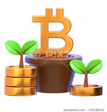 Bitcoin Investment Glossy 3D Crypto Icon for UI Dashboard, SaaS Landing Page, Web3 Presentation Bitcoin Investment Glossy 3D Crypto Icon for UI Dashboard, SaaS Landing Page, Web3 Presentation 139189542