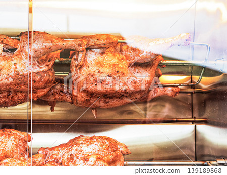 Grilled Chicken Cooking Process 139189868