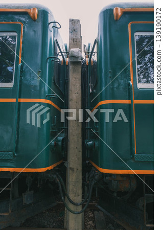 [Hokkaido] Preserved vehicles on display at the roadside station Okoppe 139190172