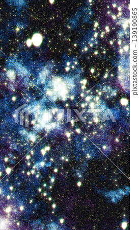 Grainy starfield texture with blue and purple nebula clouds, abstract cosmic space background with film noise Grainy starfield texture with blue and purple nebula clouds, abstract cosmic space background with film noise 139190865