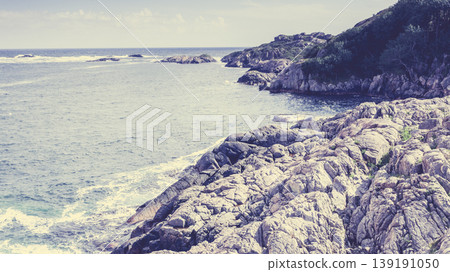 The coast of southern Norway with an ocean view 139191050
