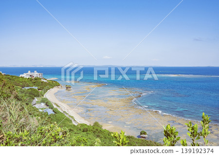 Okinawa, Kuteken Coast (viewed from Chinen Cape) Okinawa, Kuteken Coast (viewed from Chinen Cape) 139192374