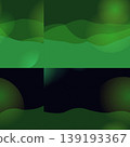 Green Dark Abstract Nature Wave Background 139193367