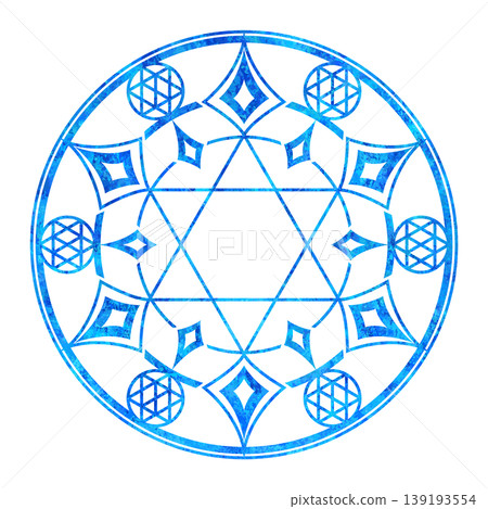 魔法陣(藍色) 魔法陣(藍色) 139193554