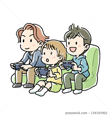 孩子們玩遊戲 139193902