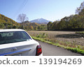 Mount Hiuchigatake in Oze, as seen from National Route 352 heading from Lake Okutadami towards Hinoemata, October 30, 2025. 139194269