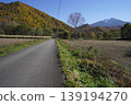Mount Hiuchigatake in Oze, as seen from National Route 352 heading from Lake Okutadami towards Hinoemata, October 30, 2025. 139194270
