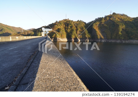 Tagokura Dam on the Tadami River, Fukushima Prefecture, October 30, 2025 139194274