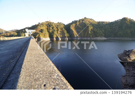 Tagokura Dam on the Tadami River, Fukushima Prefecture, October 30, 2025 139194276