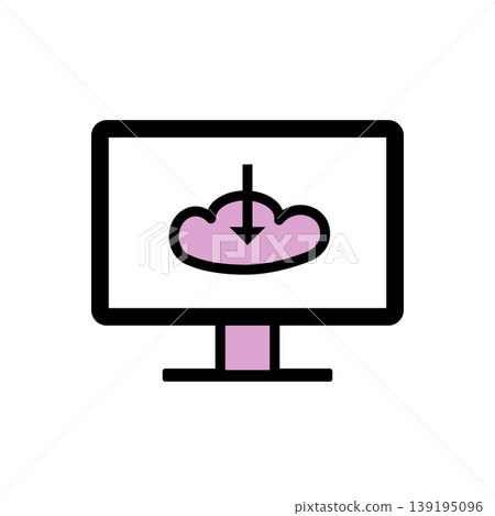 Cloud download icon - Simple and easy-to-use data acquisition design Cloud download icon - Simple and easy-to-use data acquisition design 139195096