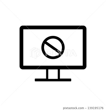 Access denied icon - Simple and easy-to-use error design Access denied icon - Simple and easy-to-use error design 139195176