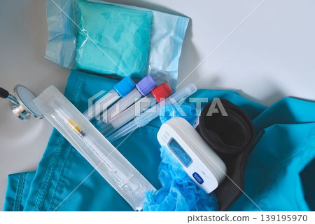 Medical supplies and healthcare equipment for wellness diagnosis Medical supplies and healthcare equipment for wellness diagnosis 139195970