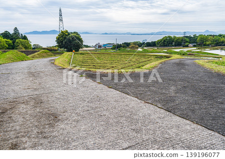 Terraced rice fields of Hachiyado, Otsu City, Shiga Prefecture 139196077