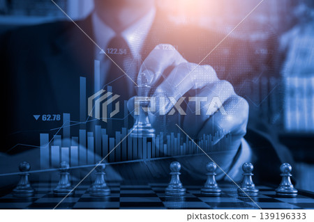 Stock market or forex trading graph and candlestick chart suitable for financial investment concept. Economy trends background for business idea and all art work design. Abstract finance background. Stock market or forex trading graph and candlestick chart suitable for financial investment concept. Economy trends background for business idea and all art work design. Abstract finance background. 139196333