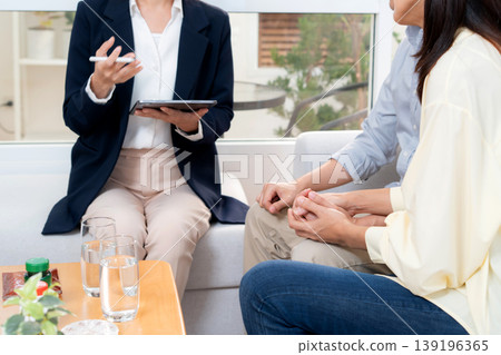 Asian couple therapy counseling and relationship support, mental health, consultation about anxiety. Asian couple therapy counseling and relationship support, mental health, consultation about anxiety. 139196365