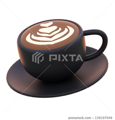 Latte Art 3D Icon, Cozy Premium Milk Foam Illustration for UI UX, Food Apps, Cafe Branding, Website, Social Media and E-commerce Latte Art 3D Icon, Cozy Premium Milk Foam Illustration for UI UX, Food Apps, Cafe Branding, Website, Social Media and E-commerce 139197048