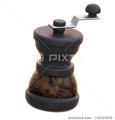Hand Coffee Grinder 3D Icon, Cozy Premium Manual Grinder Illustration for UI UX, Food Apps, Cafe Branding, Website, Social Media and E-commerce Hand Coffee Grinder 3D Icon, Cozy Premium Manual Grinder Illustration for UI UX, Food Apps, Cafe Branding, Website, Social Media and E-commerce 139197059
