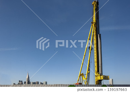 國家體育場建設使用打樁機 國家體育場建設使用打樁機 139197663