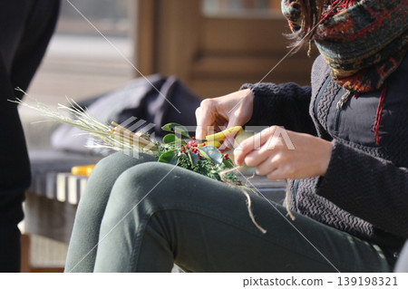 如何製作注連繩 如何製作注連繩 139198321