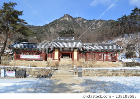 韓國春川清平寺：嚴冬景象。 139198685