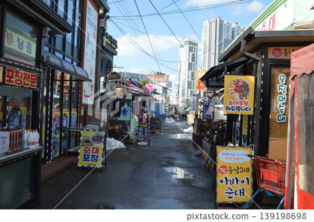 Scenery of Abai Village in Sokcho City, South Korea 139198698