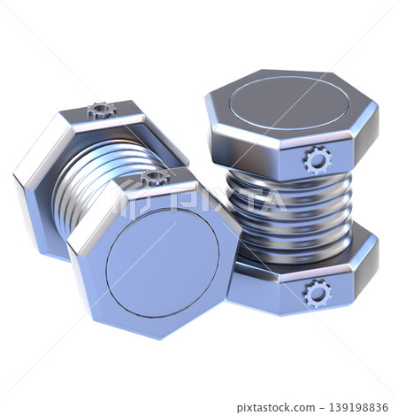 Bolt and Nut 3D Icon, Glossy Industrial Hardware Illustration for UI UX, Website, Mobile App, E-commerce and Educational Content Bolt and Nut 3D Icon, Glossy Industrial Hardware Illustration for UI UX, Website, Mobile App, E-commerce and Educational Content 139198836