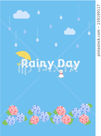雨季橫幅插圖、橫幅、雨景背景、雨季素材、雨景素材、天氣、繡球花、雨、雨傘、青蛙 雨季橫幅插圖、橫幅、雨景背景、雨季素材、雨景素材、天氣、繡球花、雨、雨傘、青蛙 139199117