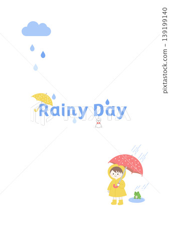 雨季橫幅插圖,直式橫幅,雨景背景,雨季素材,雨景素材,天氣,繡球花,雨,雨傘,青蛙 雨季橫幅插圖,直式橫幅,雨景背景,雨季素材,雨景素材,天氣,繡球花,雨,雨傘,青蛙 139199140