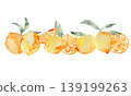 Watercolor painting. Watercolor-style lemon illustration. Set of watercolor vector illustrations of lemons. 139199263