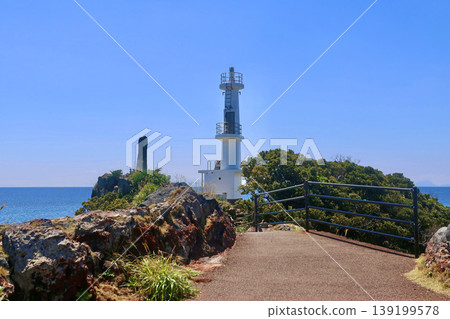 薩摩長崎鼻燈塔(鹿兒島縣指宿市) 薩摩長崎鼻燈塔(鹿兒島縣指宿市) 139199578