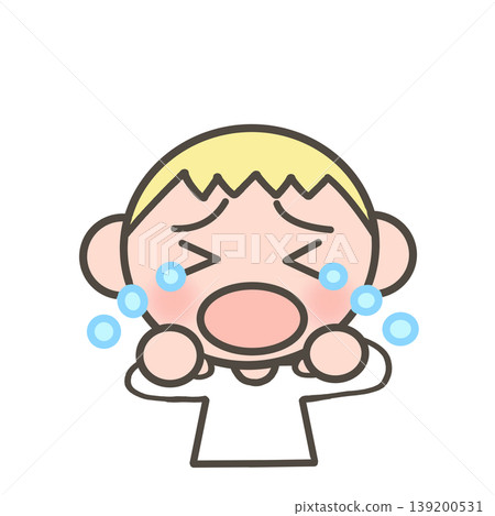 一個哭泣的白人男孩 一個哭泣的白人男孩 139200531