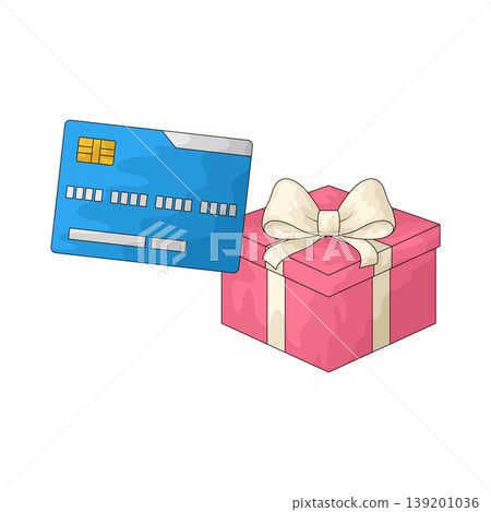 Illustration of Payment gift Illustration of Payment gift 139201036