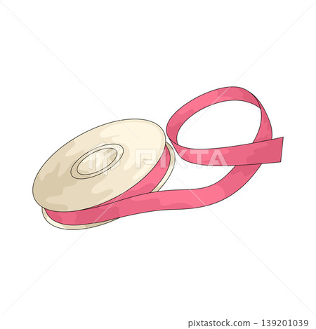 Illustration of ribbon Illustration of ribbon 139201039