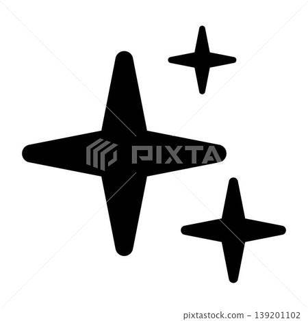 AI Sparkle Star Icon, Glyph style Glow Shine Light Symbol illustration AI Sparkle Star Icon, Glyph style Glow Shine Light Symbol illustration 139201102