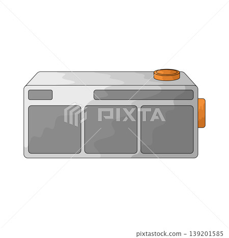 Illustration of Digital Alarm Illustration of Digital Alarm 139201585