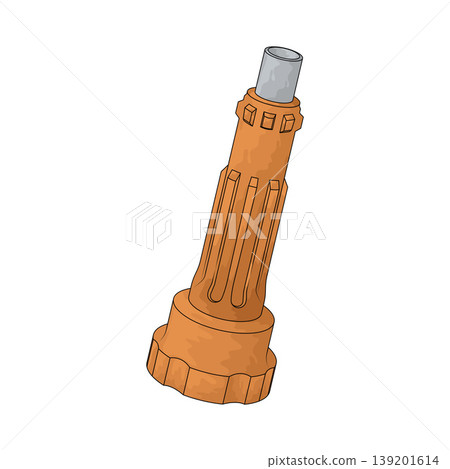 Illustration of Drill Bit Illustration of Drill Bit 139201614