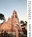 Exterior view of the Pink Church (Tan Dinh Church) in Ho Chi Minh City, Vietnam. Exterior view of the Pink Church (Tan Dinh Church) in Ho Chi Minh City, Vietnam. 139201732