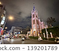 Exterior view of the Pink Church (Tan Dinh Church) in Ho Chi Minh City, Vietnam. Exterior view of the Pink Church (Tan Dinh Church) in Ho Chi Minh City, Vietnam. 139201789