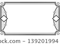 A tarot card-style frame, sized for video thumbnails. 139201994