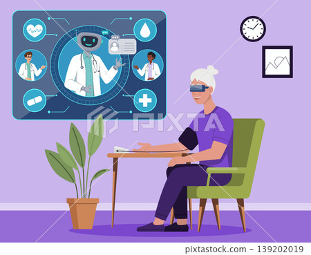 Elderly Patient Using Virtual Reality Telemedicine Elderly Patient Using Virtual Reality Telemedicine 139202019