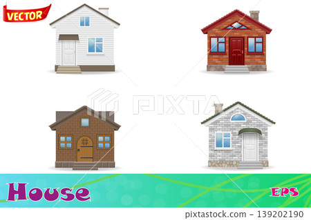 small country house vector illustration 139202190
