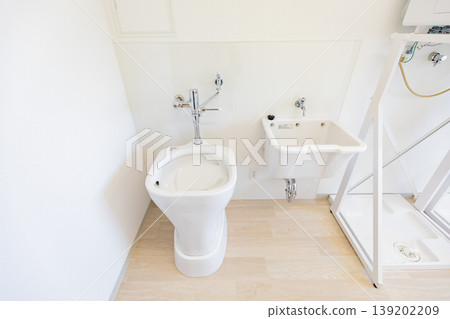 Nursing care facility: Slop sink and utility sink Nursing care facility: Slop sink and utility sink 139202209