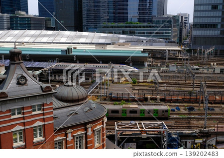 Tokyo Station, a major terminal station in Japan Tokyo Station, a major terminal station in Japan 139202483