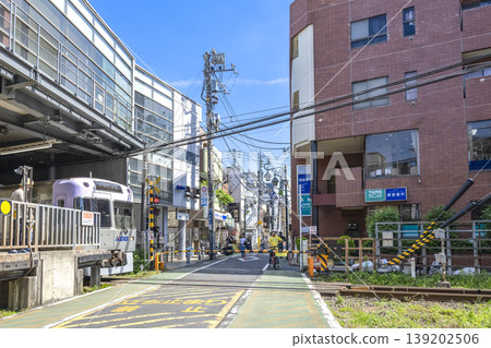 Cityscape of Setagaya Ward, Tokyo - Ikenoue Station 139202506