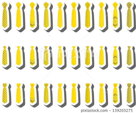 Set ties different types and neckties various size Set ties different types and neckties various size 139203275