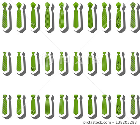 Set ties different types and neckties various size Set ties different types and neckties various size 139203288