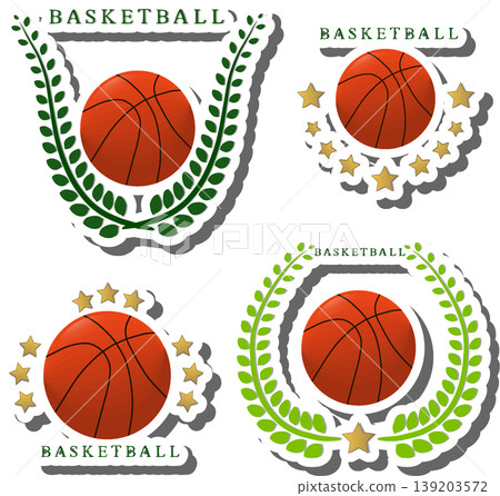 Collection accessory for sport game basketball 139203572