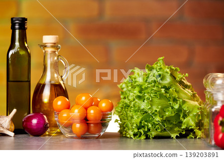 The cook is preparing food. The cook is preparing food. 139203891