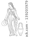 Vector Greek women. 139203979