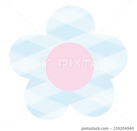 Pastel blue flower with checked pattern for floral print, spring, summer, nature, garden, plant, tree, blossom, blooming, fabric print, sticker, picnic, park, house yard, environment, patch, brooch Pastel blue flower with checked pattern for floral print, spring, summer, nature, garden, plant, tree, blossom, blooming, fabric print, sticker, picnic, park, house yard, environment, patch, brooch 139204940